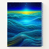 パーソナライズされた書作家 ノートブック (裏面)