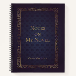 パーソナライズされた書 Notebook for 作家 ノートブック