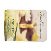 パーソナライズされた最初の聖餐式 マグネット (横)