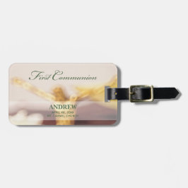 パーソナライズされた最初の聖餐式 ラゲッジタグ