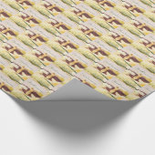 パーソナライズされた最初の聖餐式 ラッピングペーパー (コーナー)