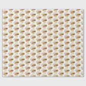 パーソナライズされた最初の聖餐式 ラッピングペーパー (フラット)