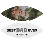 パーソナライズされた最高のカスタムパパ アメリカンフットボール (パネル)