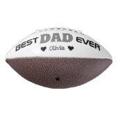 パーソナライズされた最高のカスタムパパ アメリカンフットボール (回転270)