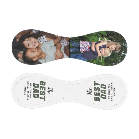 パーソナライズされた最高のパパ写真父の日 野球ボール (パネル)