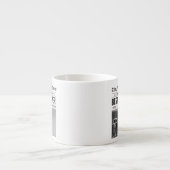 パーソナライズされた最高のパパ エスプレッソカップ (正面)