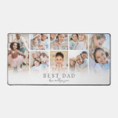 パーソナライズされた最高のパパ デスクマット (正面)