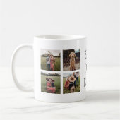 パーソナライズされた最高のパパEver Photo Mag コーヒーマグカップ (左)