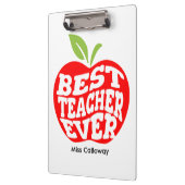パーソナライズされた最高の先生 クリップボード (左)