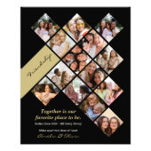 パーソナライズされた最高の友の写真ポスター、友情 フォトプリント            (正面)