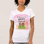 パーソナライズされた最高の友のTシャツ Tシャツ (正面)