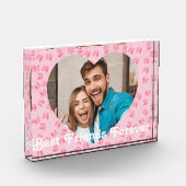 パーソナライズされた最高の友 フォトブロック (左)