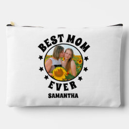 パーソナライズされた最高の母の日に母の日を撮影 アクセサリーポーチ