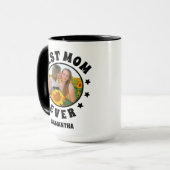 パーソナライズされた最高の母の日に母の日を撮影 マグカップ (正面左)