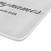 パーソナライズされた最高の母の書名 カッティングボード (角)