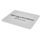 パーソナライズされた最高の母の書名 カッティングボード (角)