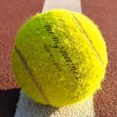 パーソナライズされた最高の母の書名 テニスボール