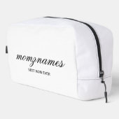 パーソナライズされた最高の母の書名 ドップキット (右コーナー)