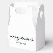 パーソナライズされた最高の母の書名 フェイバーボックス (オープン)