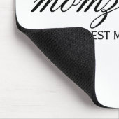 パーソナライズされた最高の母の書名 マウスパッド (コーナー)