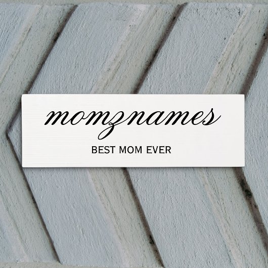 パーソナライズされた最高の母の書名 ヨガマット