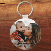パーソナライズされた最高のAuntie Everのカスタム写真 キーホルダー (正面)