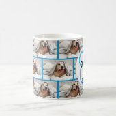 パーソナライズされた最高のDOG MOM EVER Photo Coffee Mug コーヒーマグカップ (中央)