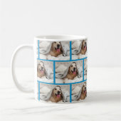 パーソナライズされた最高のDOG MOM EVER Photo Coffee Mug コーヒーマグカップ (左)