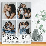 パーソナライズされた最高のFriends Forever 4 Photo Collage フォトプラーク<br><div class="desc">友祝人と友だち最高のと友だちの友だちカスタムのノート。誕生日、クリスマス、フレンドリーな友達のノート最高のは、何年も大切な贈り物で来す。おパーソナライズされた友達の写真とお気に入りの名前を4つ付けてCOPYRIGHT © 2020 Judy Burrows,  Black Dog Art - All Rights Reserved.パーソナライズされた最高のFriends Forever 4 Photo Collageプラーク</div>