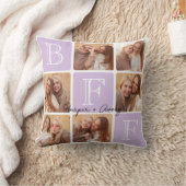 パーソナライズされた最高のFriends Forever 6 Photo Collage クッション (ブランケット)