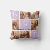 パーソナライズされた最高のFriends Forever 6 Photo Collage クッション (正面)