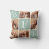 パーソナライズされた最高のFriends Forever 6 Photo Collage クッション (正面)