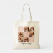 パーソナライズされた最高のFriends Forever 6 Photo Collage トートバッグ (裏面)
