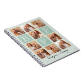 パーソナライズされた最高のFriends Forever 9 Photo Collage ノートブック (右側)