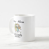 パーソナライズされた最高のFriends Forever Mug - BFF Gift コーヒーマグカップ (正面左)