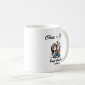 パーソナライズされた最高のFriends Forever Mug - BFF Gift コーヒーマグカップ (正面右)