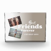 パーソナライズされた最高のFriends Forever Photo Block フォトブロック (正面)