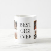 パーソナライズされた最高のGigi Ever Photo Mag コーヒーマグカップ (中央)
