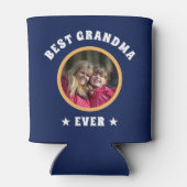 パーソナライズされた最高のGranda Everカスタム Family Photo 缶クーラー (裏面)