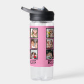 パーソナライズされた最高のGranda Ever 8 Photo Collage ウォーターボトル (右面)