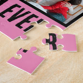 パーソナライズされた最高のGranda Ever 8 Photo Collage ジグソーパズル (側面)