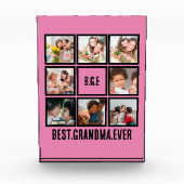 パーソナライズされた最高のGranda Ever 8 Photo Collage フォトブロック (正面)