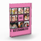 パーソナライズされた最高のGranda Ever 8 Photo Collage フォトブロック (左)