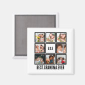 パーソナライズされた最高のGranda Ever 8 Photo Collage マグネット (正面/裏面)