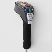 パーソナライズされた最高のGrandad By Par Driver Cover ゴルフヘッドカバー (アングル)