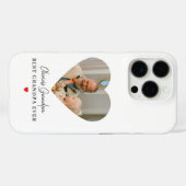 パーソナライズされた最高のGrandpa Ever Photo Gift Case-Mate iPhoneケース (裏面 (横))