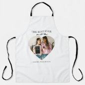 パーソナライズされた最高のMom Everハート エプロン (正面)
