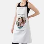 パーソナライズされた最高のMom Everハート エプロン (インサイチュ)