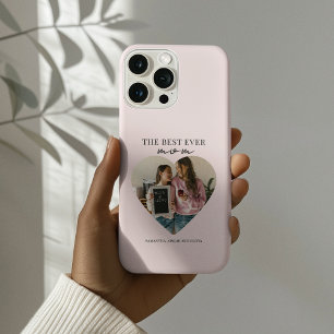 パーソナライズされた最高のMom Everハート iPhone 16 Proケース