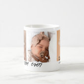 パーソナライズされた最高のMom Ever Photo Mag コーヒーマグカップ (中央)